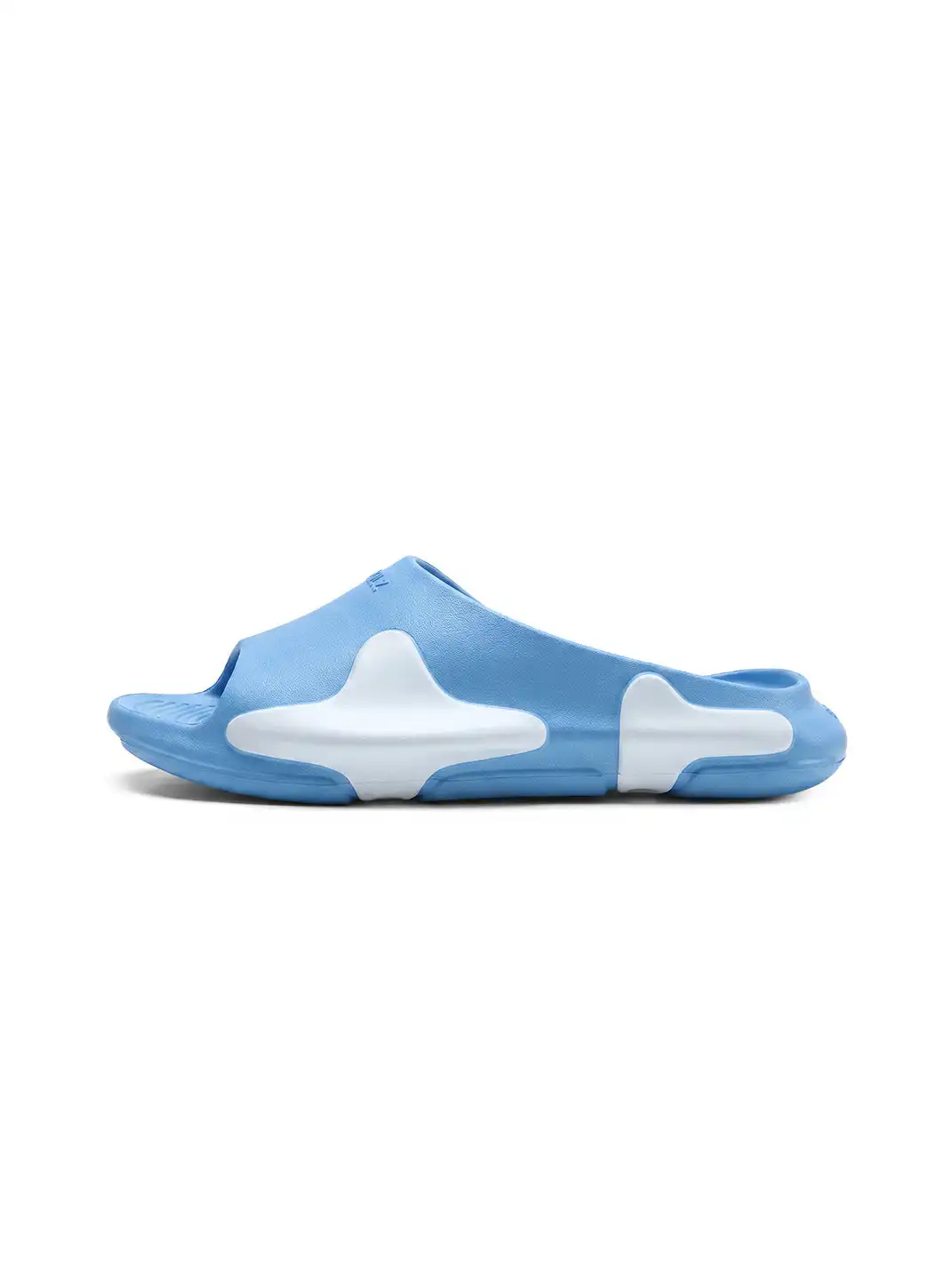 EQLZ | Cloud Print Open Toe Slide Slippers
