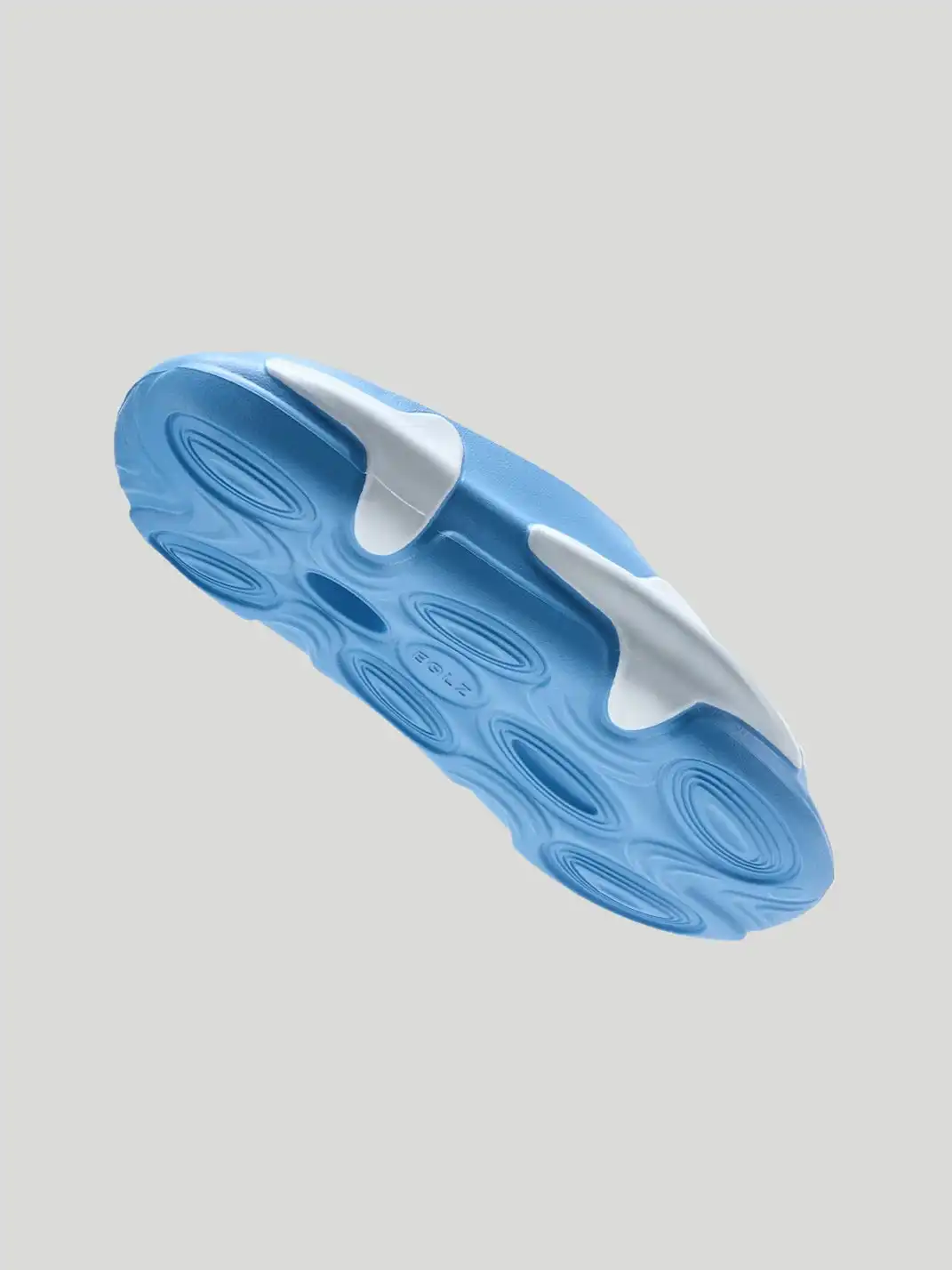 EQLZ | Cloud Print Open Toe Slide Slippers