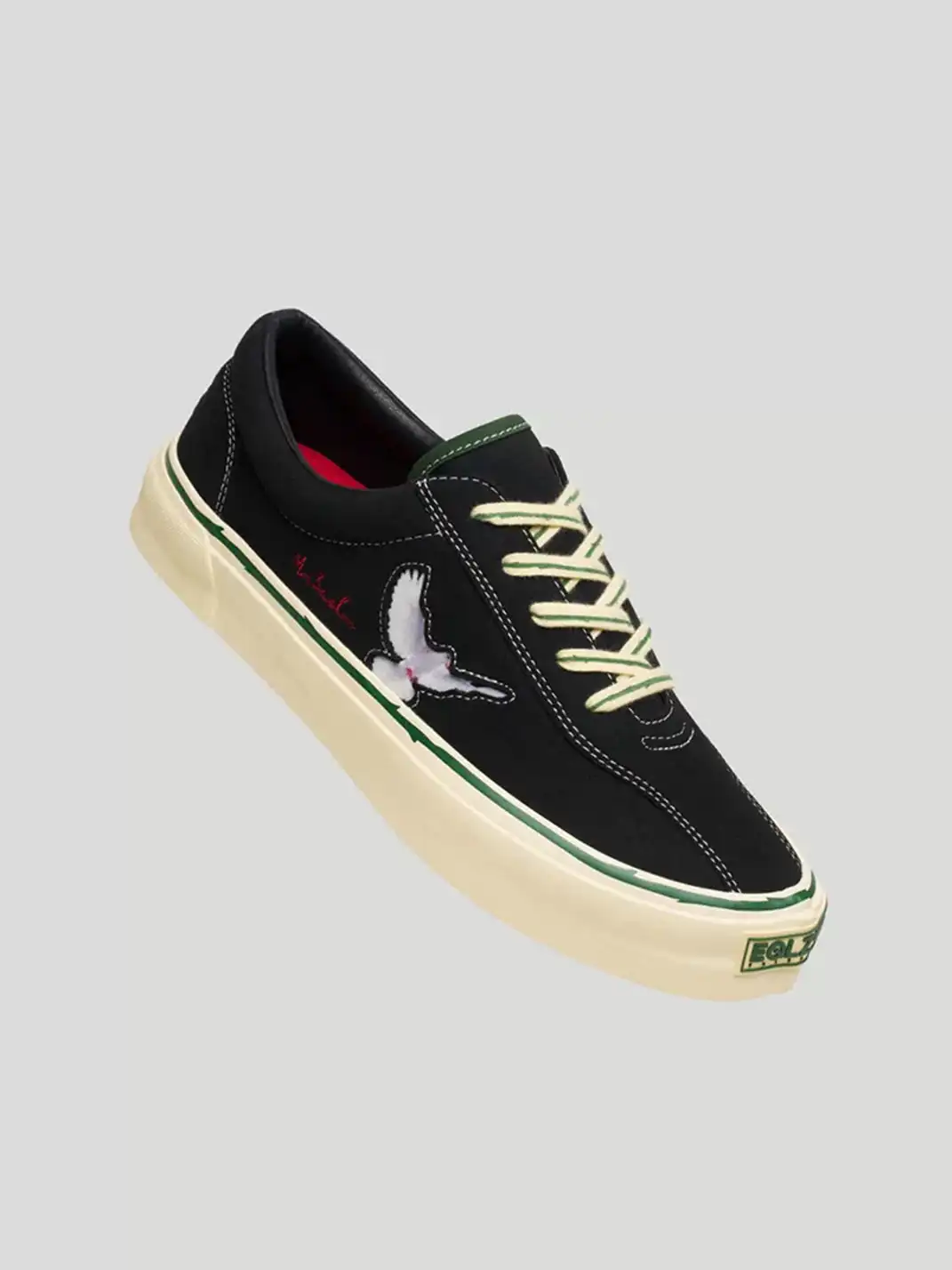 EQLZ | Peace And Love Embroidered Skate Shoes