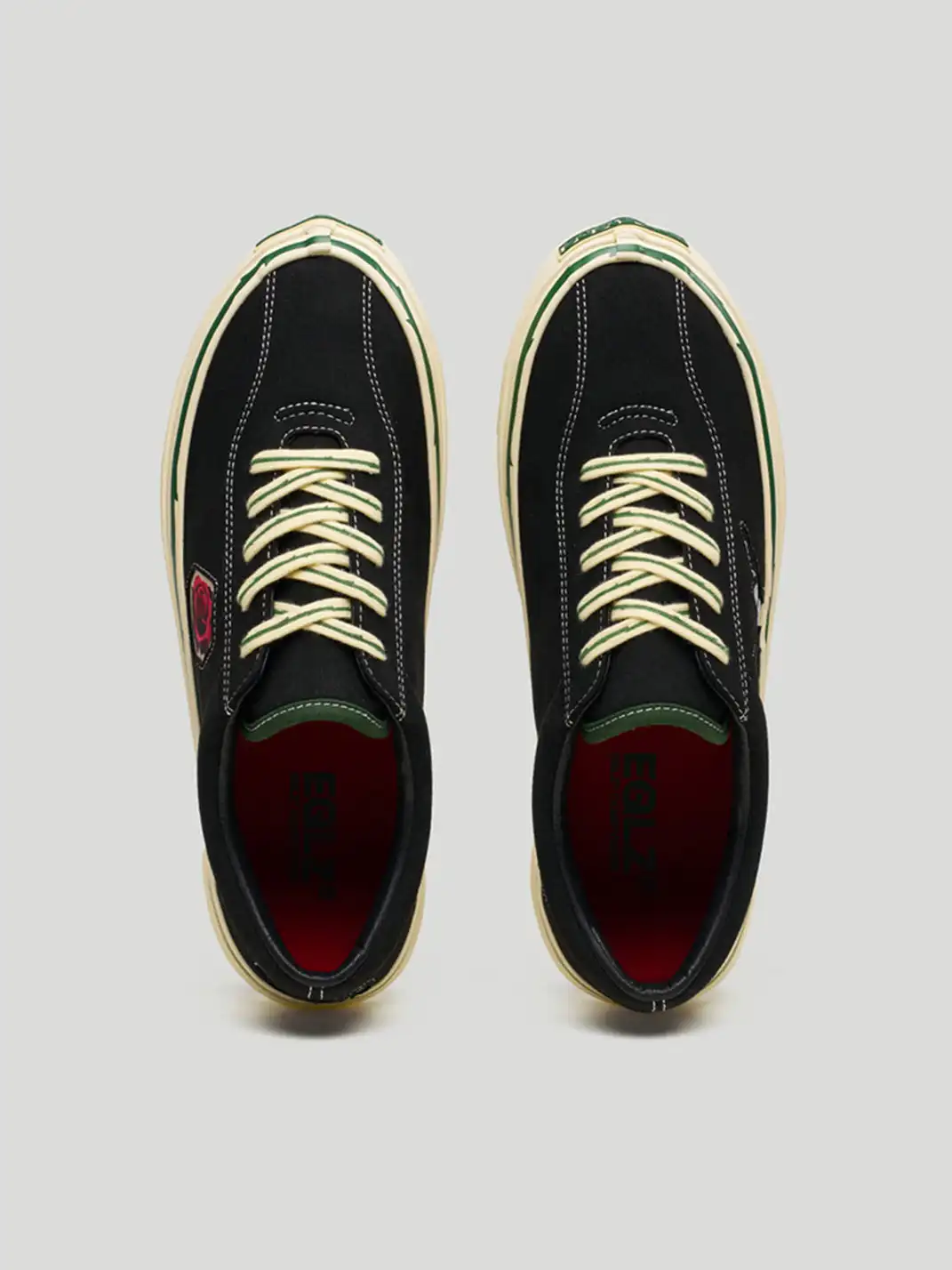 EQLZ | Peace And Love Embroidered Skate Shoes
