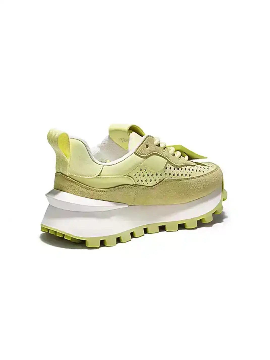 SALAXI | Breathable Perforated Platform Casual Shoes