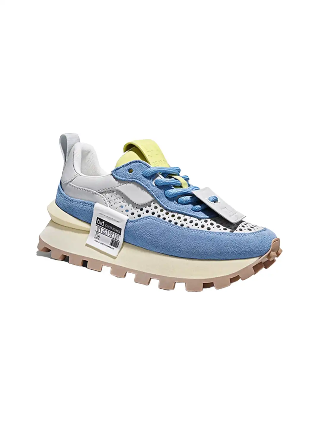 SALAXI | Breathable Perforated Platform Casual Shoes