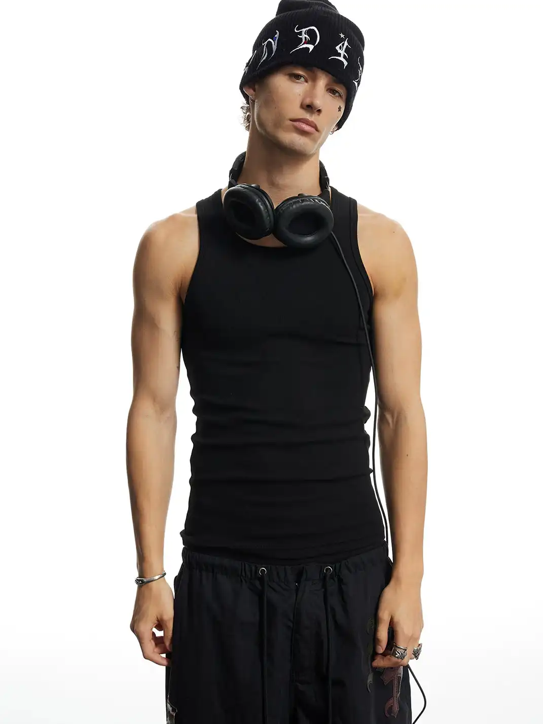 DND4DES | Stretchy Fitted Ribbed Tank Top