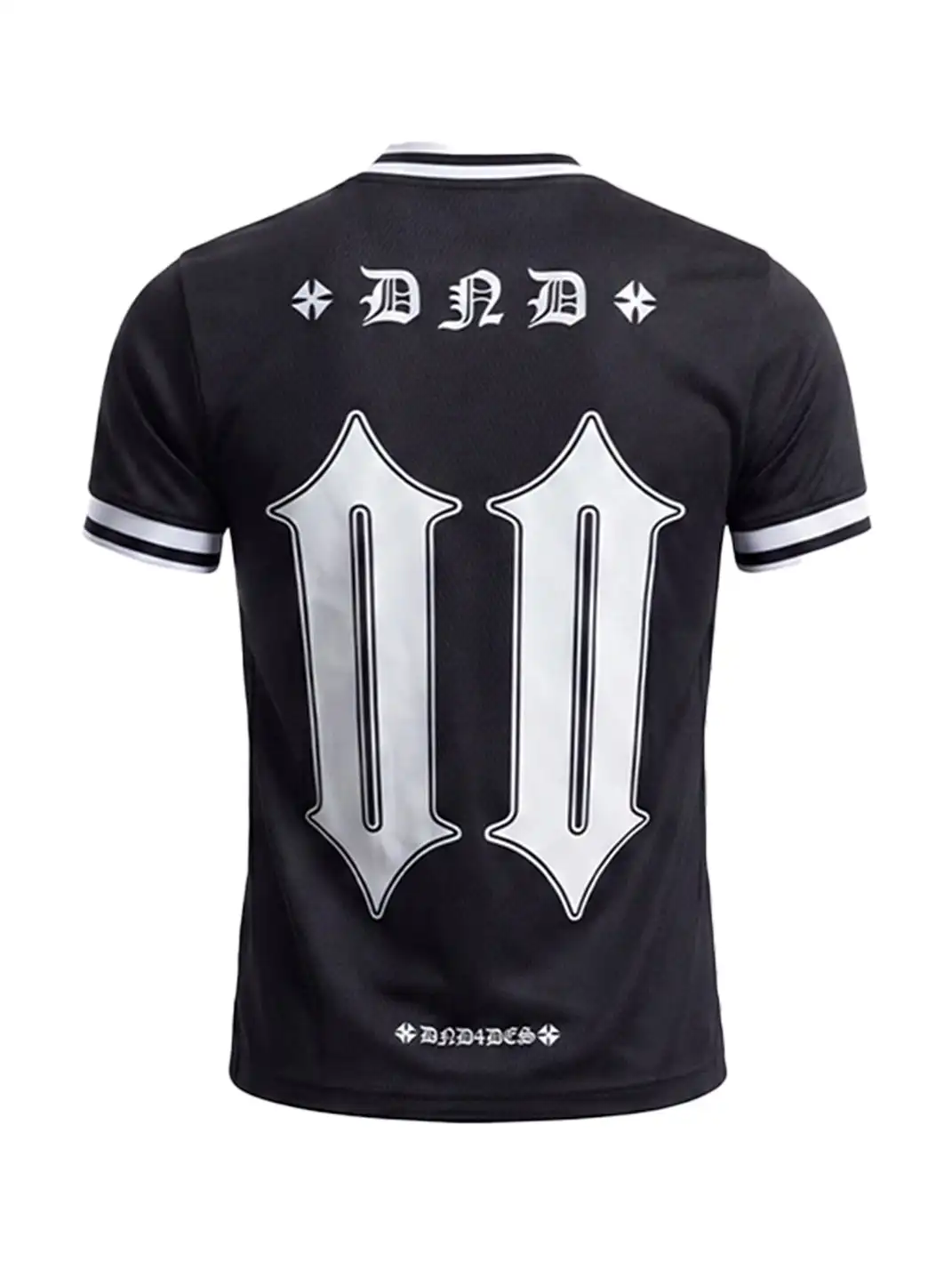 DND4DES | Letter & Number Print Breathable Mesh T-Shirt