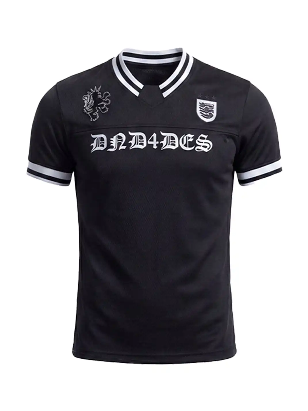 DND4DES | Letter & Number Print Breathable Mesh T-Shirt