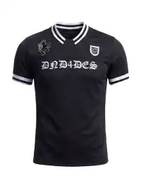 DND4DES | Letter & Number Print Breathable Mesh T-Shirt