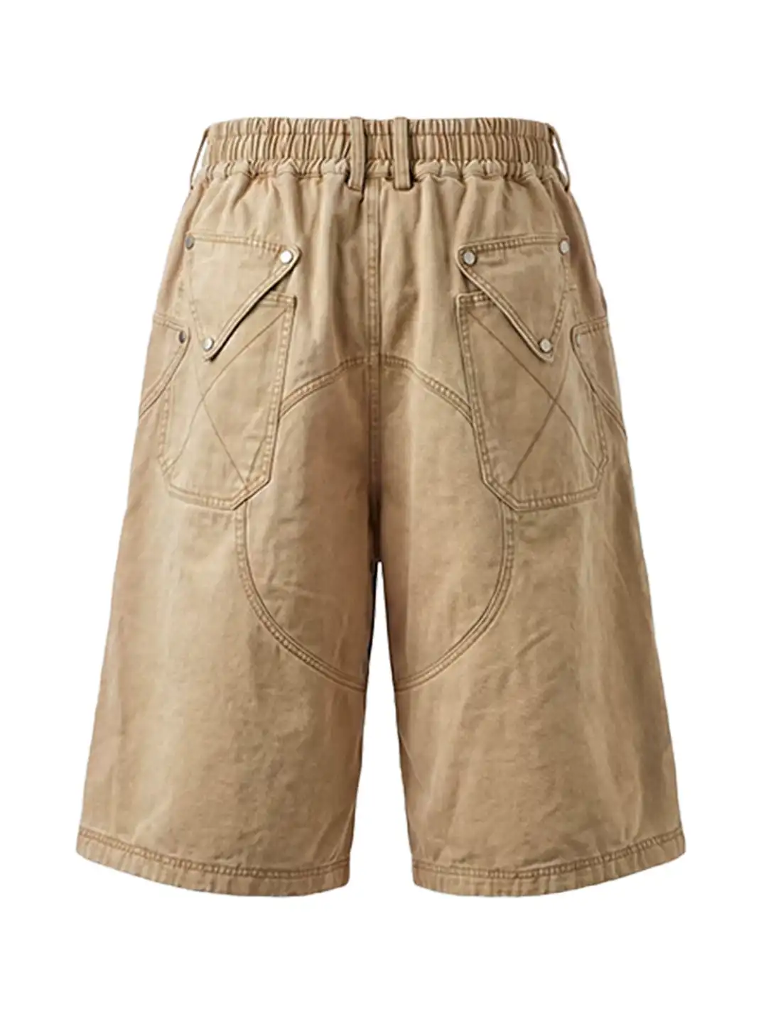 DND4DES | Heavy-Duty Loose Cargo Cropped Capri Pants