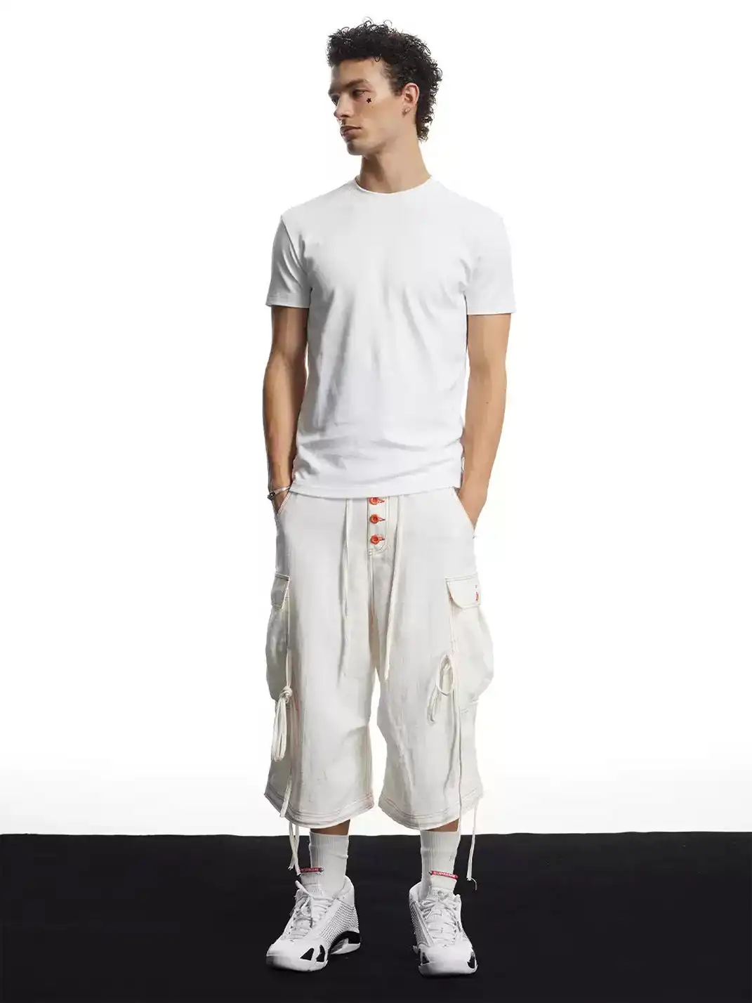 DND4DES | Linen Casual Wide-Leg Cropped Capri Pants+Shirts