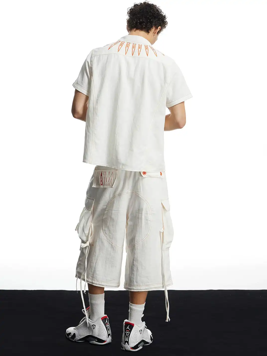 DND4DES | Linen Casual Wide-Leg Cropped Capri Pants+Shirts