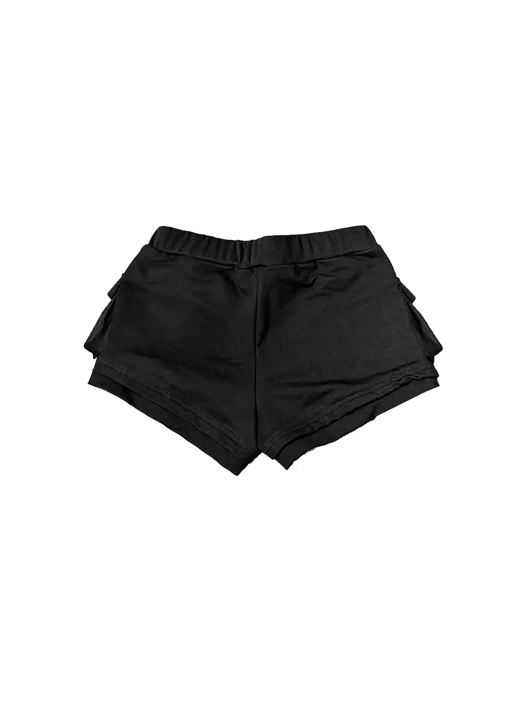 DETW | 3D Pocket Studded Zipper Shorts