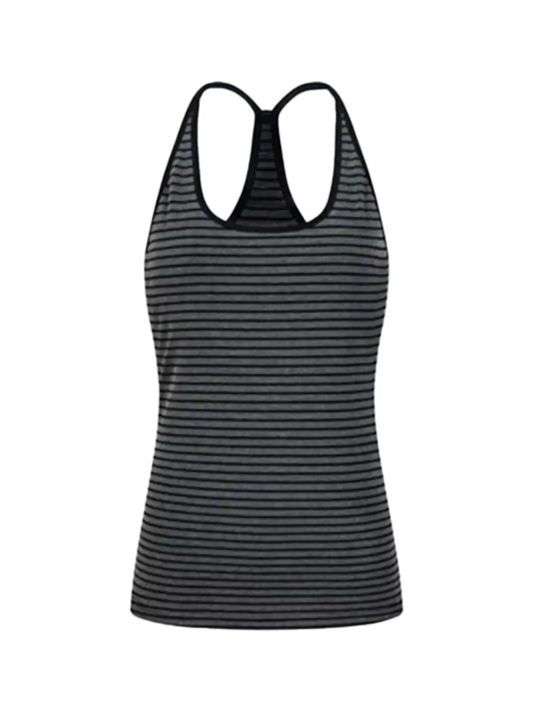 JHYWZD | Striped U-Neck Vest