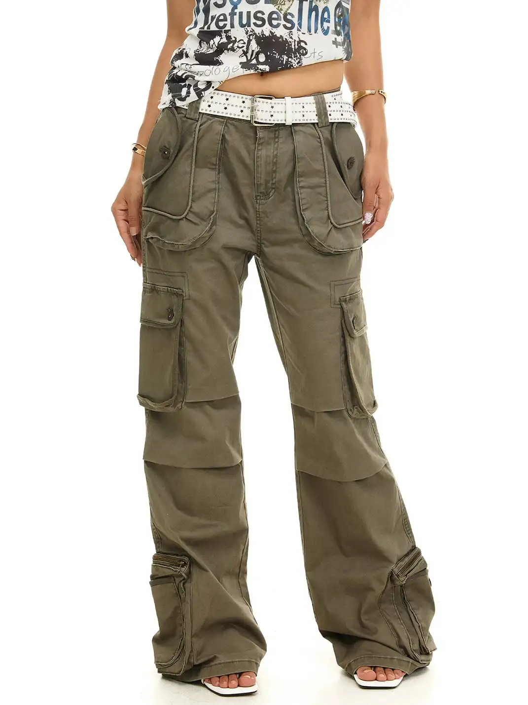 JHYWZD | Heavy-Duty Multi-Pocket Cargo Pants