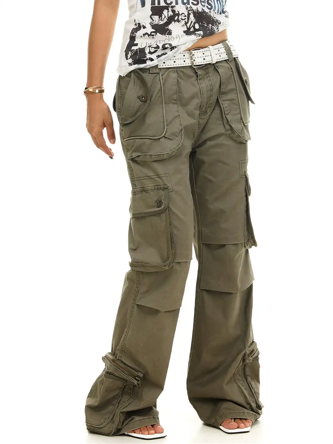 JHYWZD | Heavy-Duty Multi-Pocket Cargo Pants