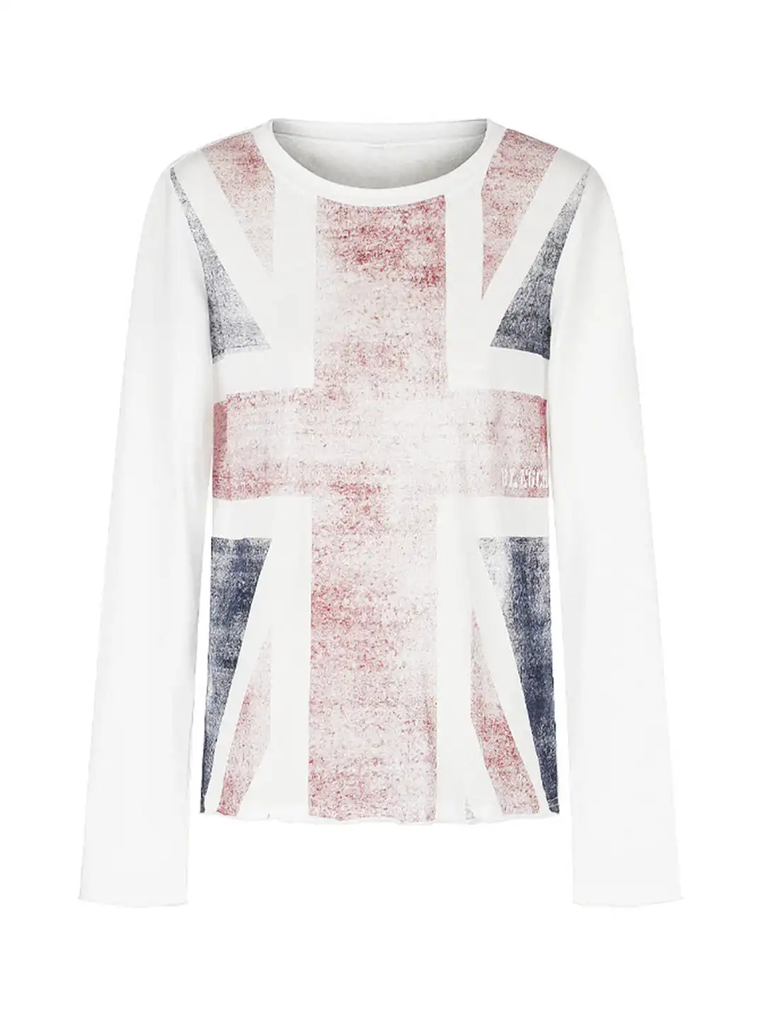 JHYWZD | Color Block Raglan Long Sleeve T-Shirt