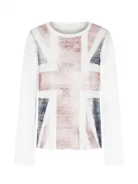 JHYWZD | Color Block Raglan Long Sleeve T-Shirt