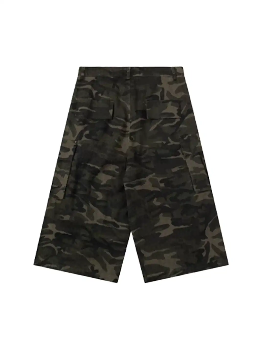 JHYWZD | Ruched Camo Cargo Capri Pants