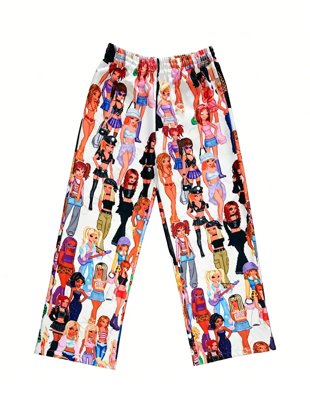 Furchin | Y2K Party Printed Long Pants