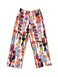 Furchin | Y2K Party Printed Long Pants