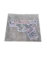 Furchin | Printed Y2K Low Waist Straight Skirt