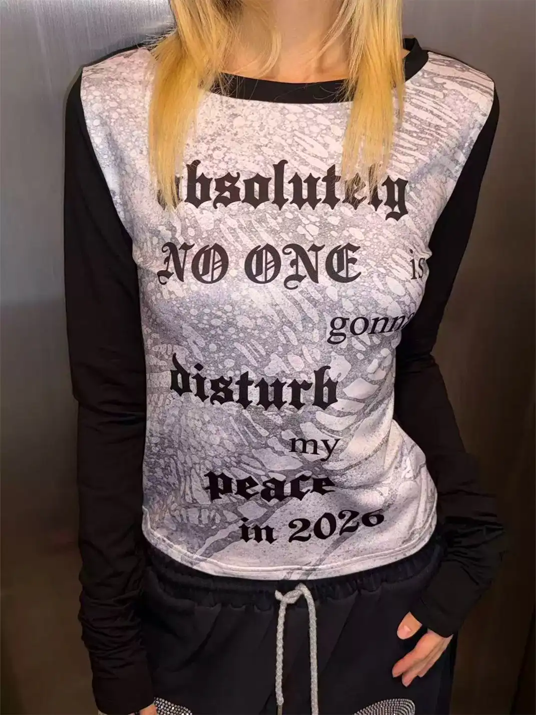 Furchin | Fitted Long Sleeve Printed Base Layer Top