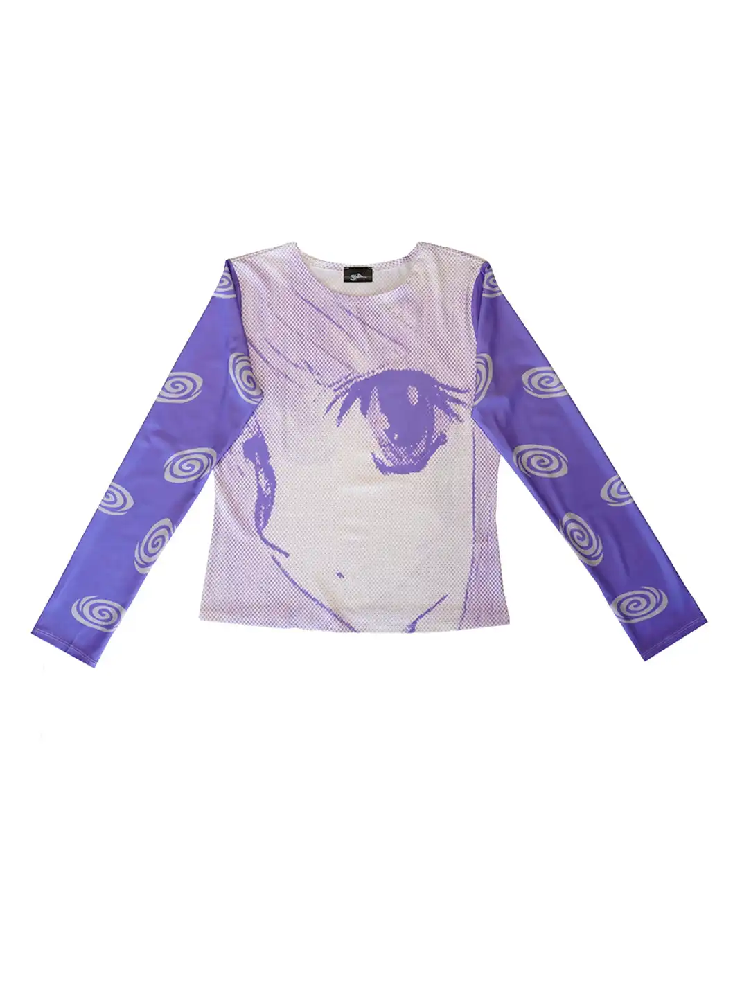 Furchin | Oversized Long Sleeve T-Shirt With Print