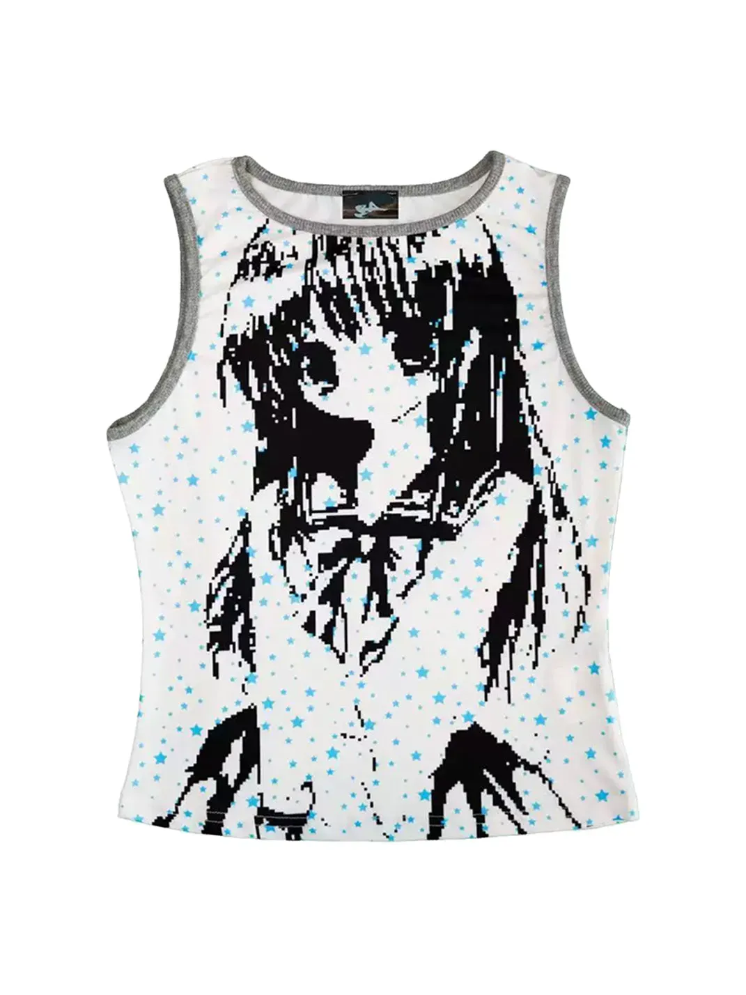 Furchin | Sleeveless Printed Vest
