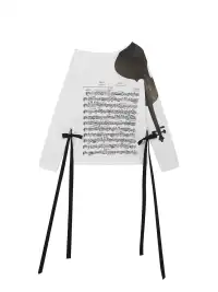 Fruitanari | Music Score Violin Off-Shoulder Long Sleeve T-Shirt