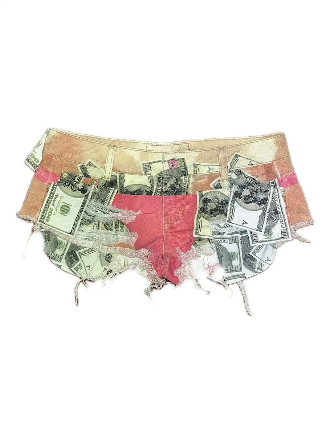 Fruitanari | Money Print Hot Shorts