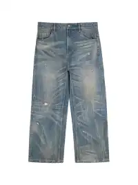 Simple Project | Nevada Washed Blue Straight Jeans