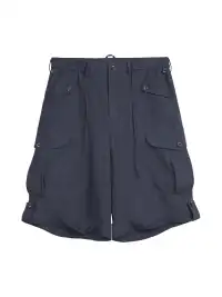 Simple Project | Loose Linen 5-Pocket Cargo Shorts