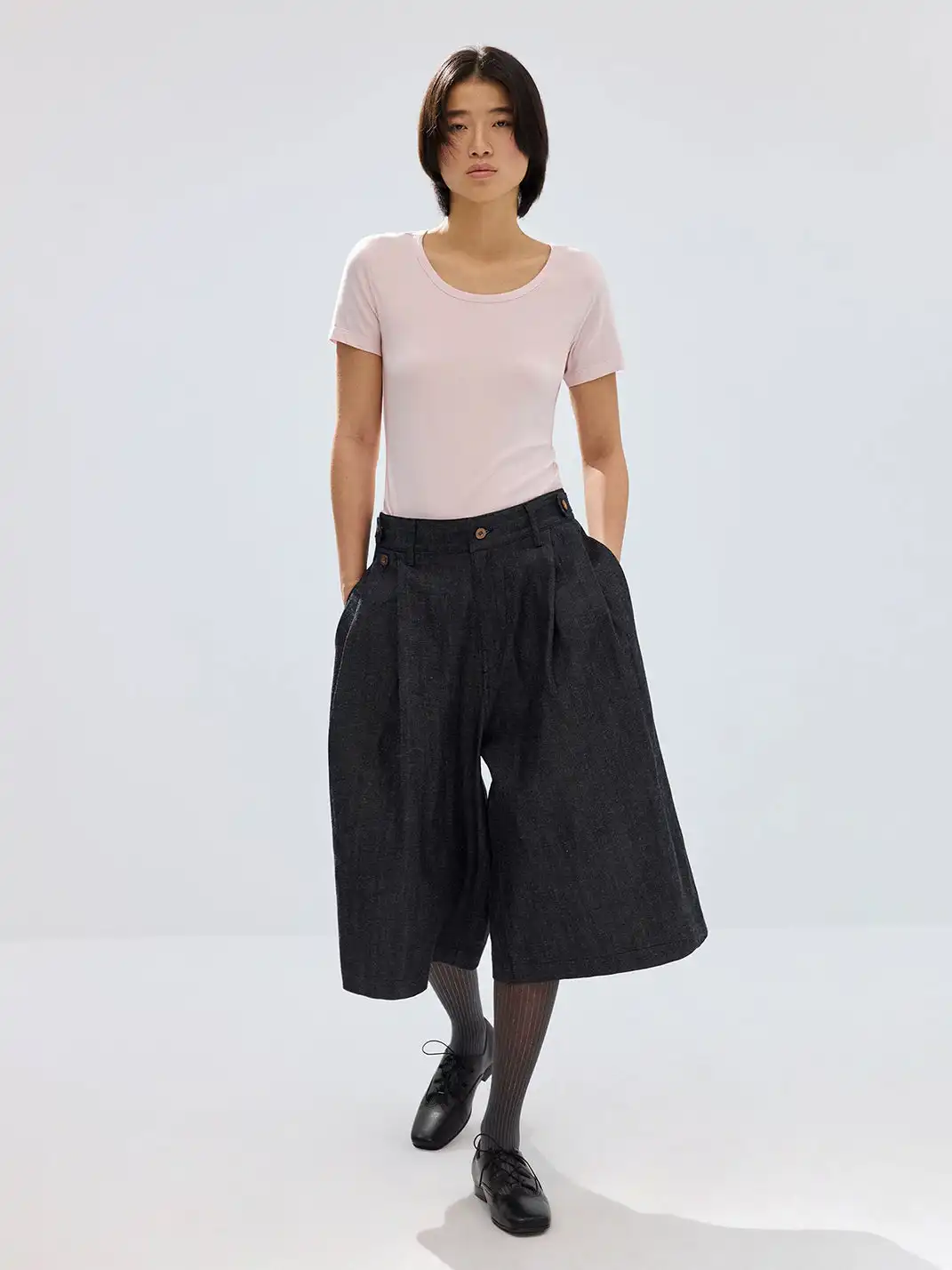 Simple Project | Indigo Capri Jeans