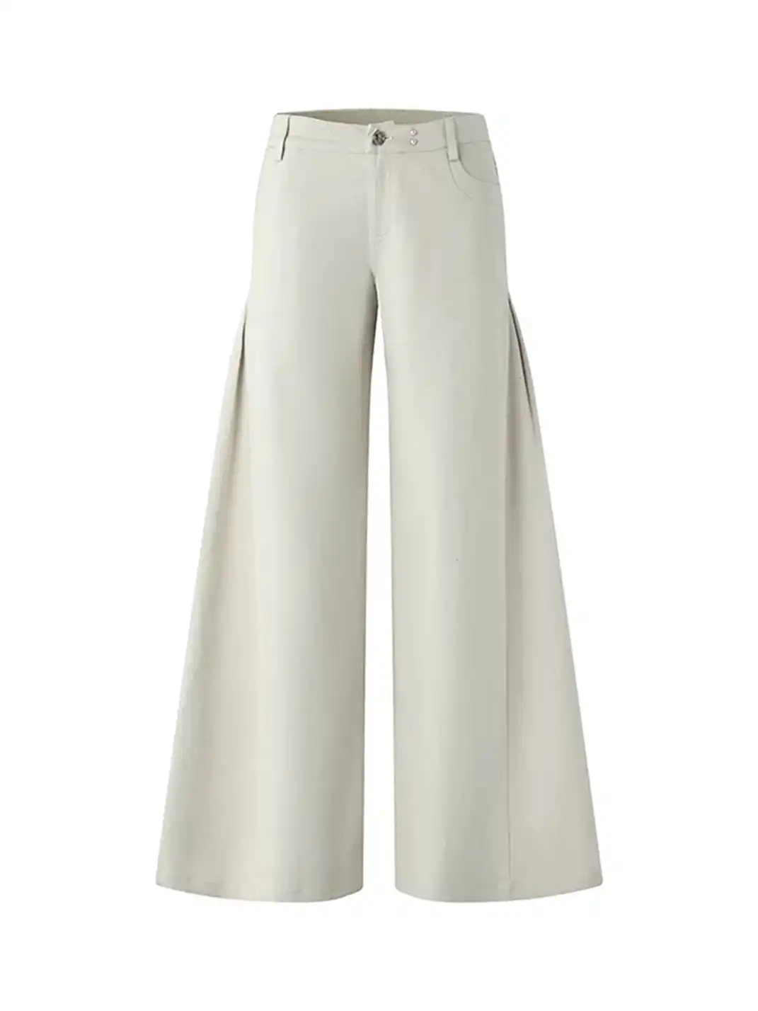 High river | Low-Waist Studded Jeans