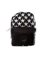 GAMESTA | Black And White Five-Pointed Star Speaker Bag