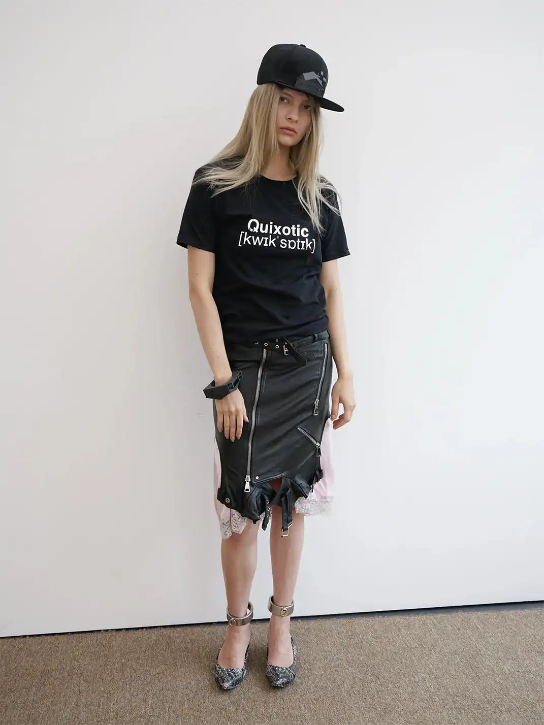 SEREINN | Silver Foil Print T-Shirt