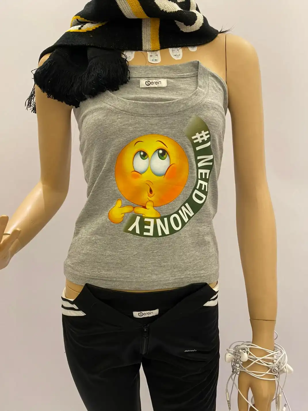 SEREINN | I Need Money Strapless Top
