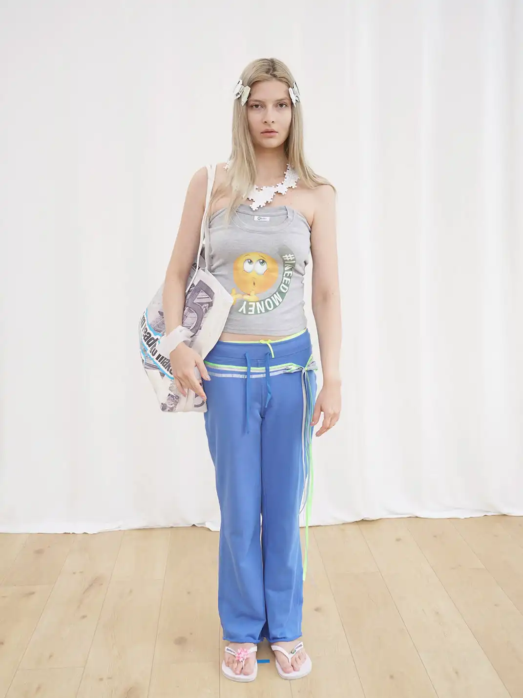 SEREINN | I Need Money Strapless Top