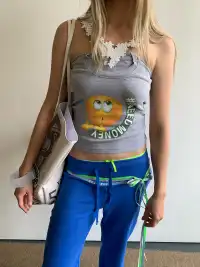 SEREINN | I Need Money Strapless Top