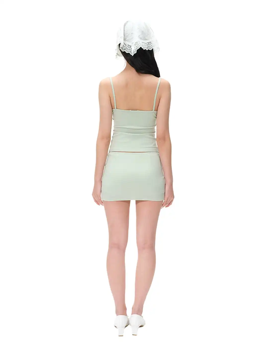 Tiny drops | Knit Bodycon Pencil Skirt