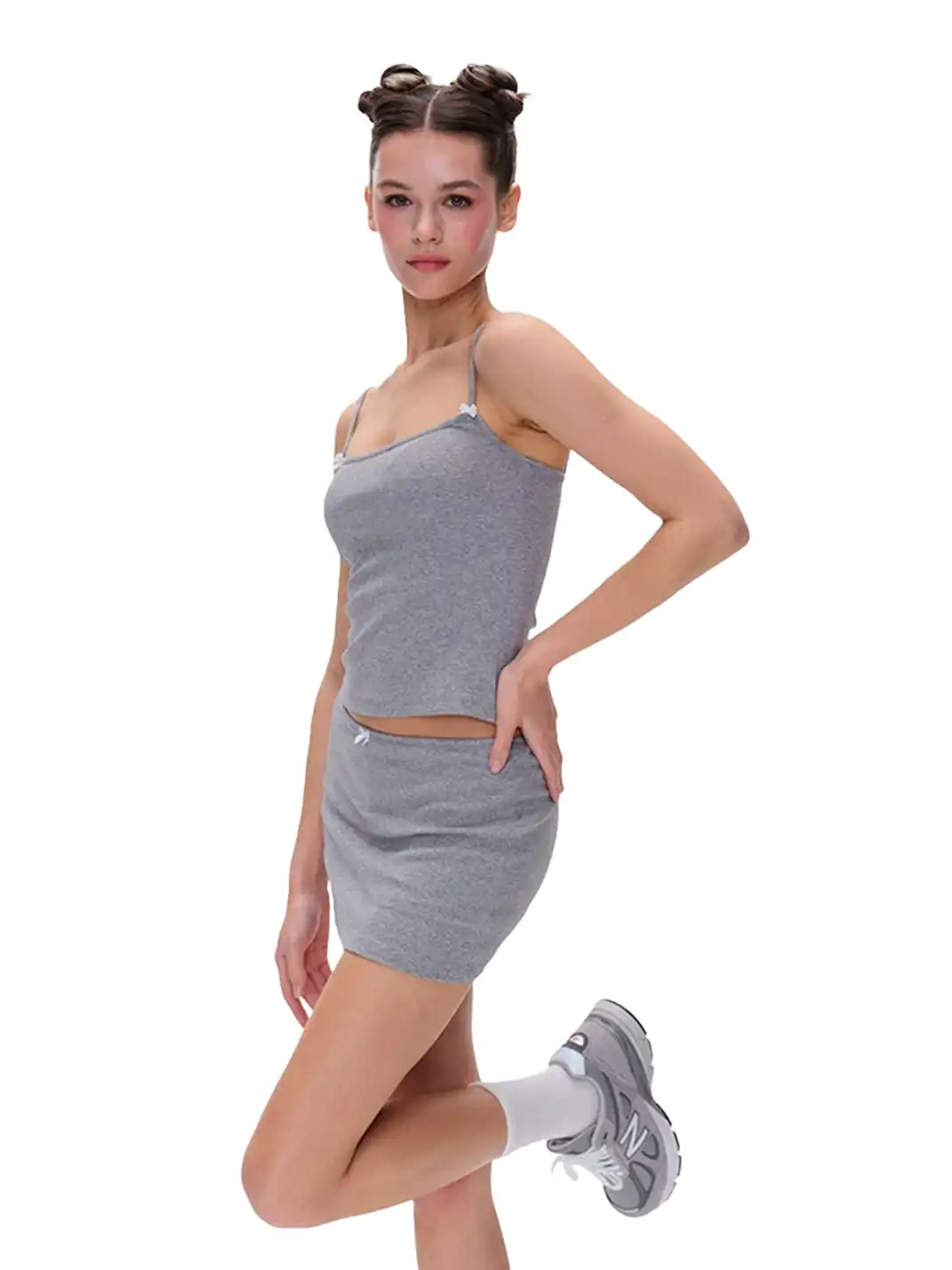 Tiny drops | Knit Bodycon Pencil Skirt