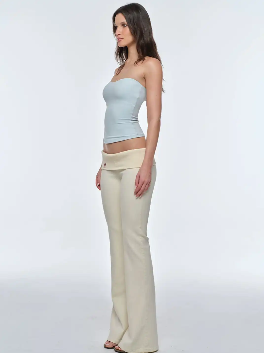 BUM STUDIO |  Padded Waist Cinch Bandeau Tank Top