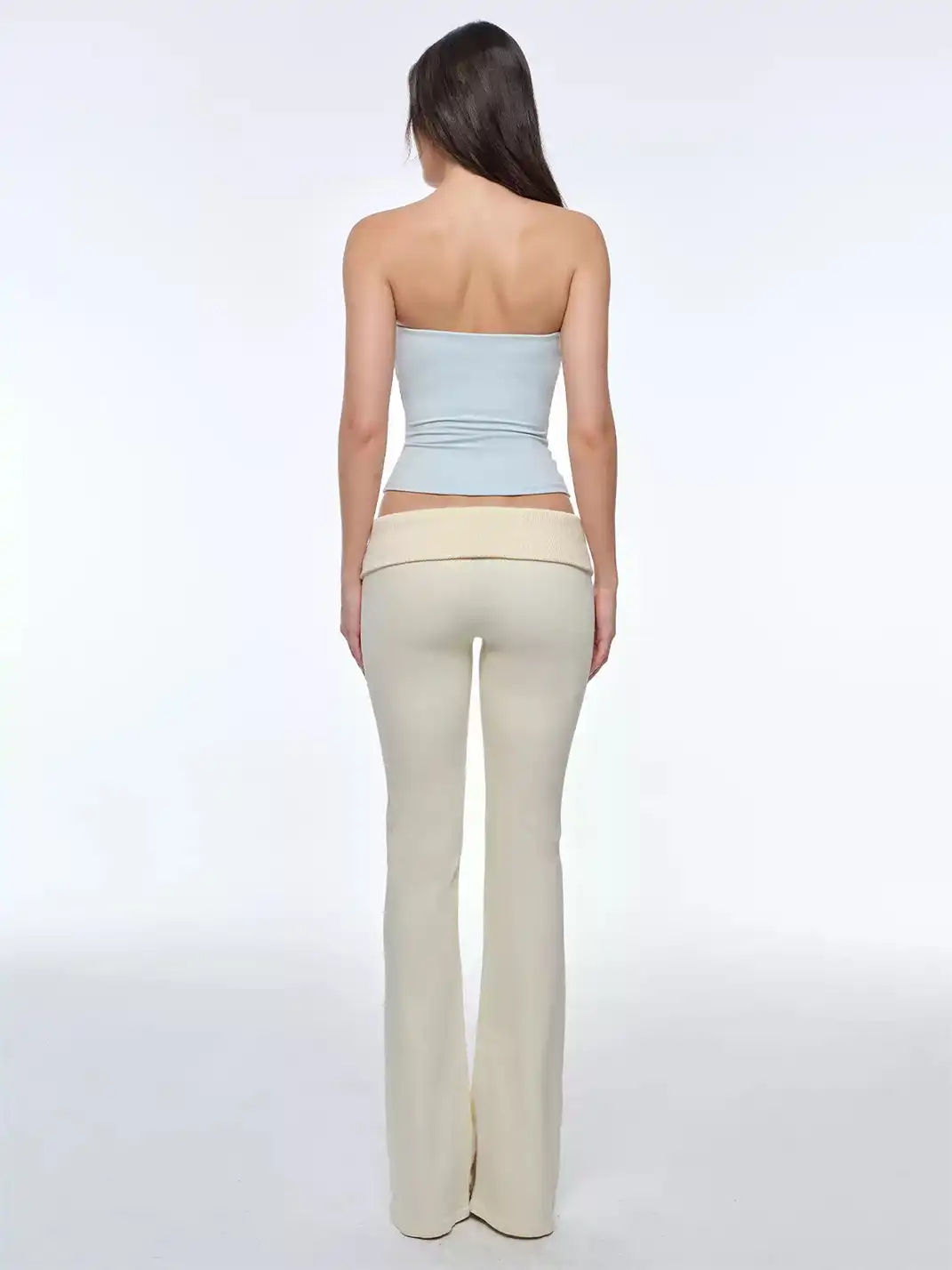 BUM STUDIO |  Padded Waist Cinch Bandeau Tank Top
