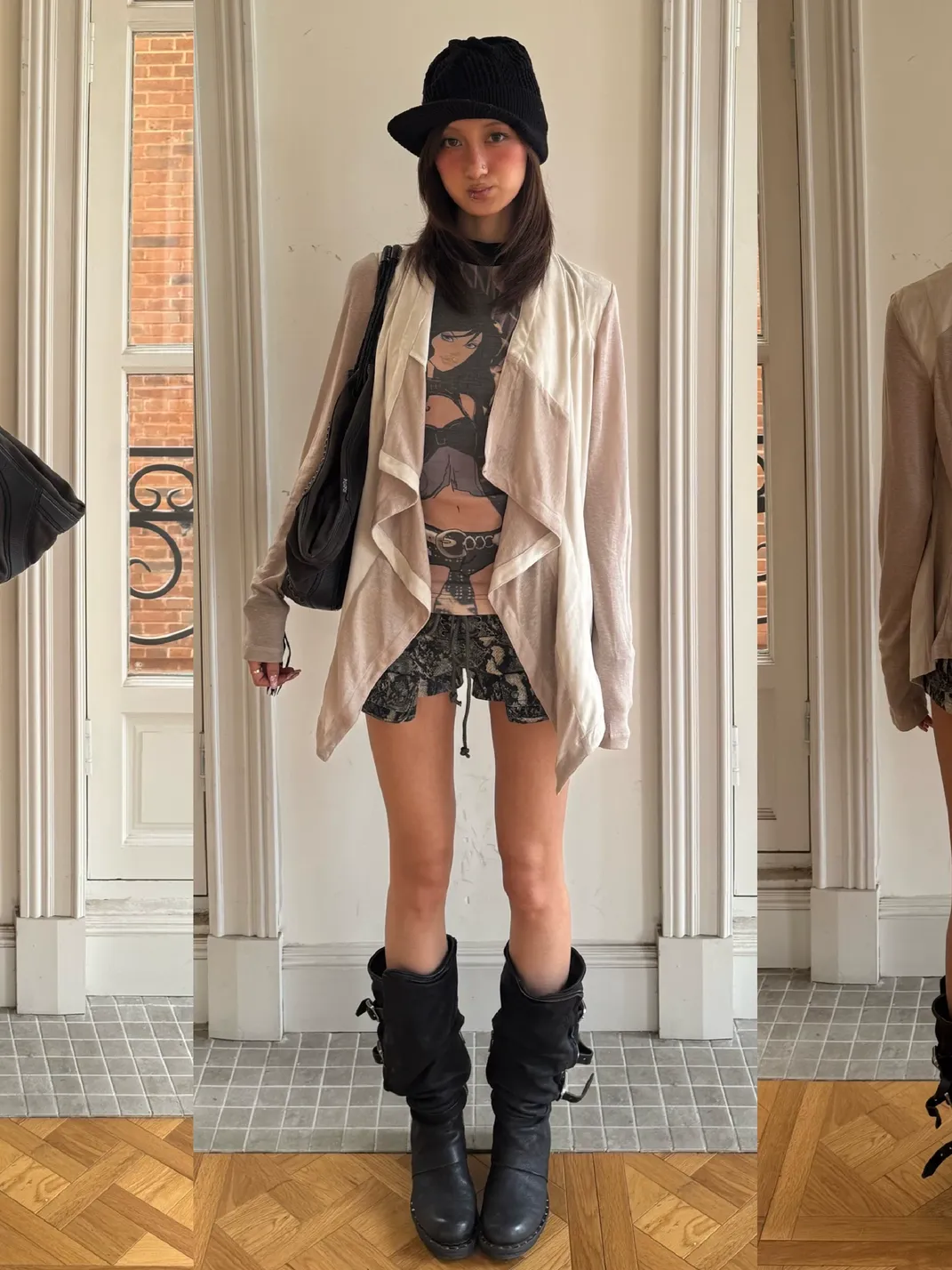 Andivogels | Irregular Spliced Cardigan Coat