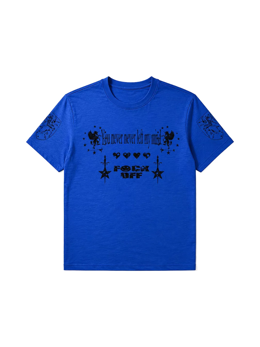 PAIKI | Pegasus Meteor Straight Shoulder Crew Neck T-Shirt