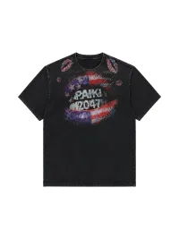 PAIKI | Kiss Flag Washed T-Shirt