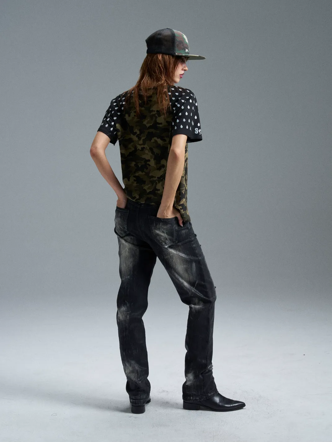 PAIKI | Crying Mama Camouflage T-Shirt