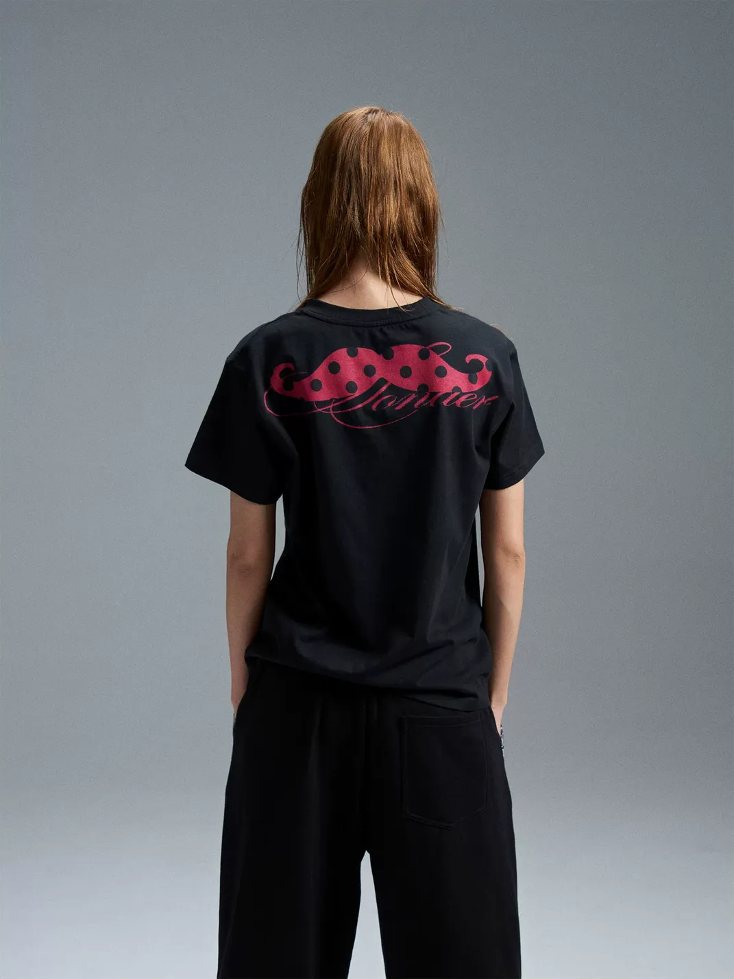 PAIKI | Leopard Mustache Print T-Shirt