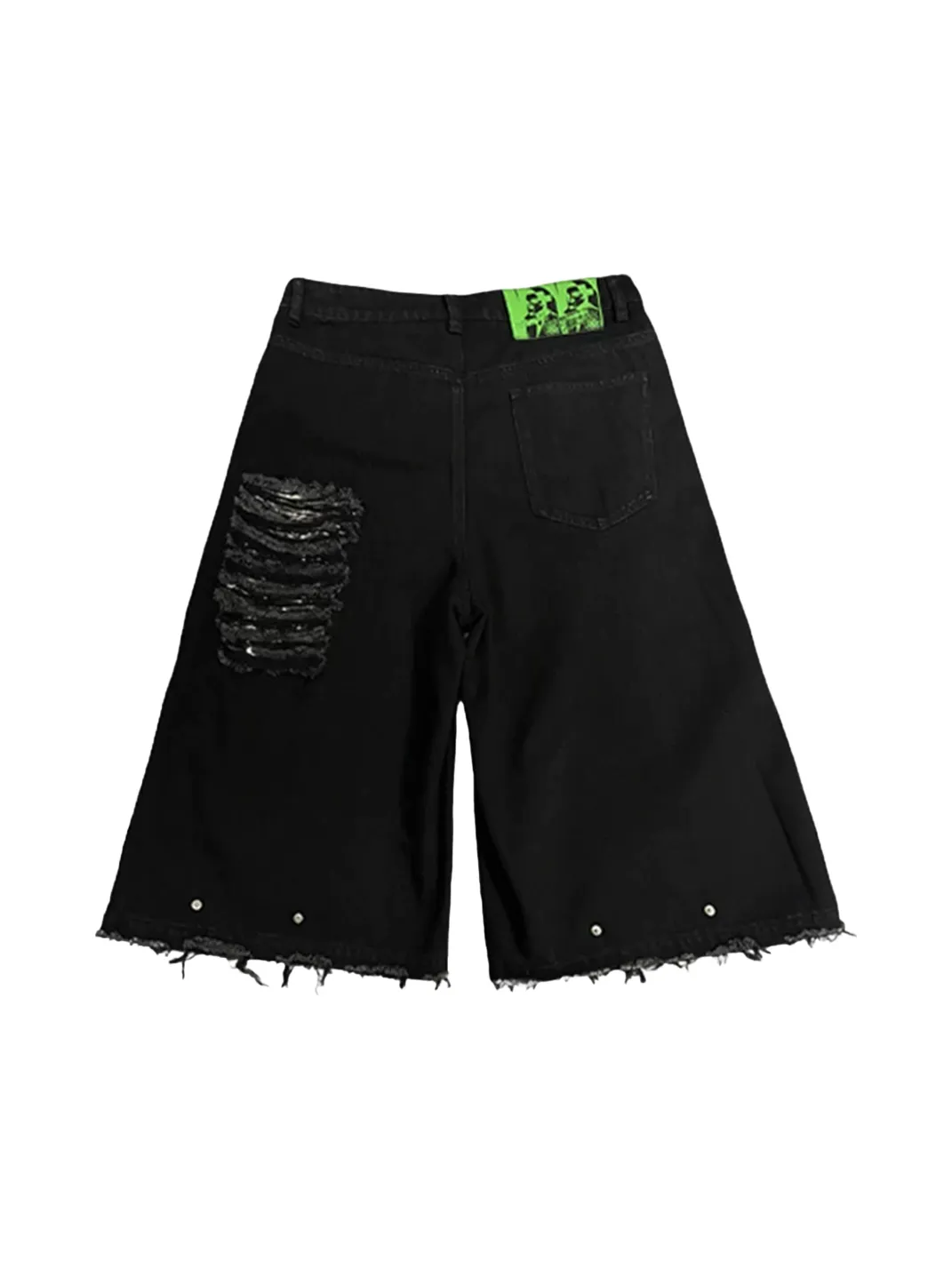 PAIKI | Sequin Distressed Jeans