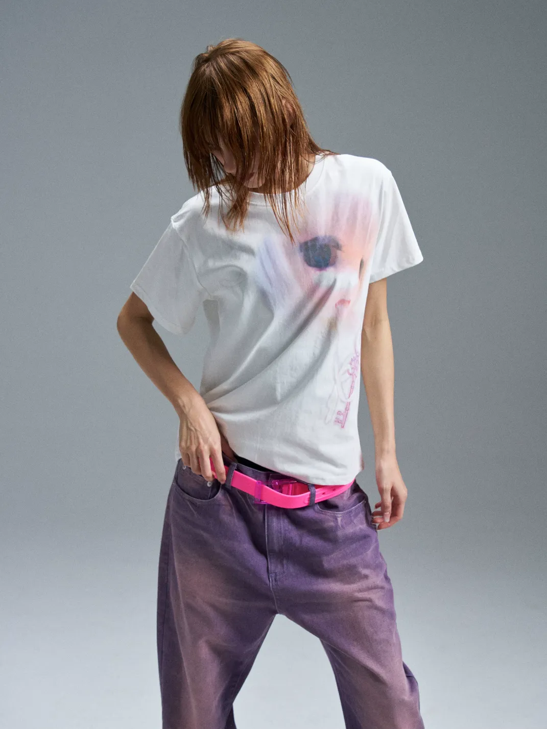 PAIKI | Girl Portrait Print T-Shirt
