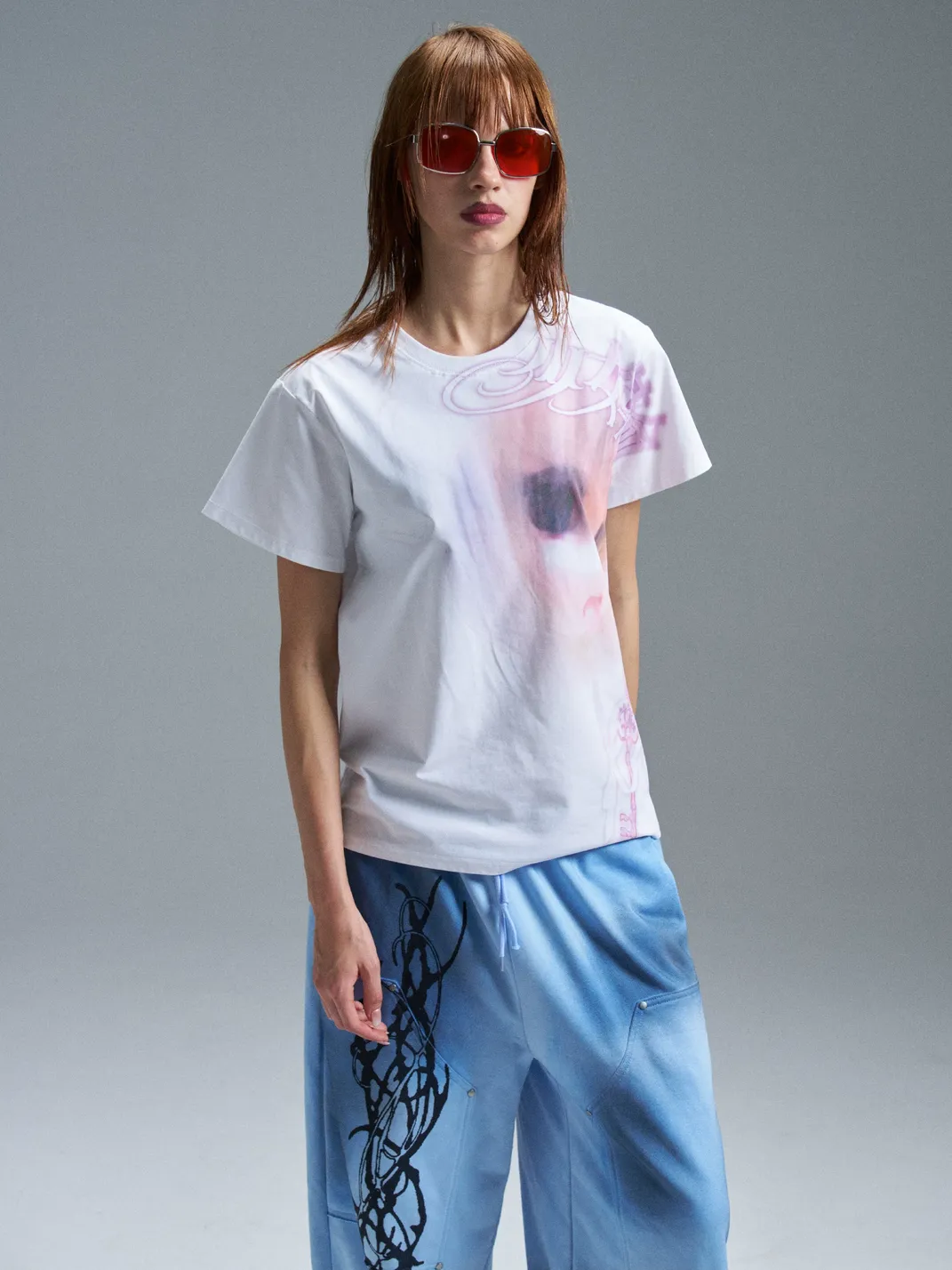 PAIKI | Girl Portrait Print T-Shirt