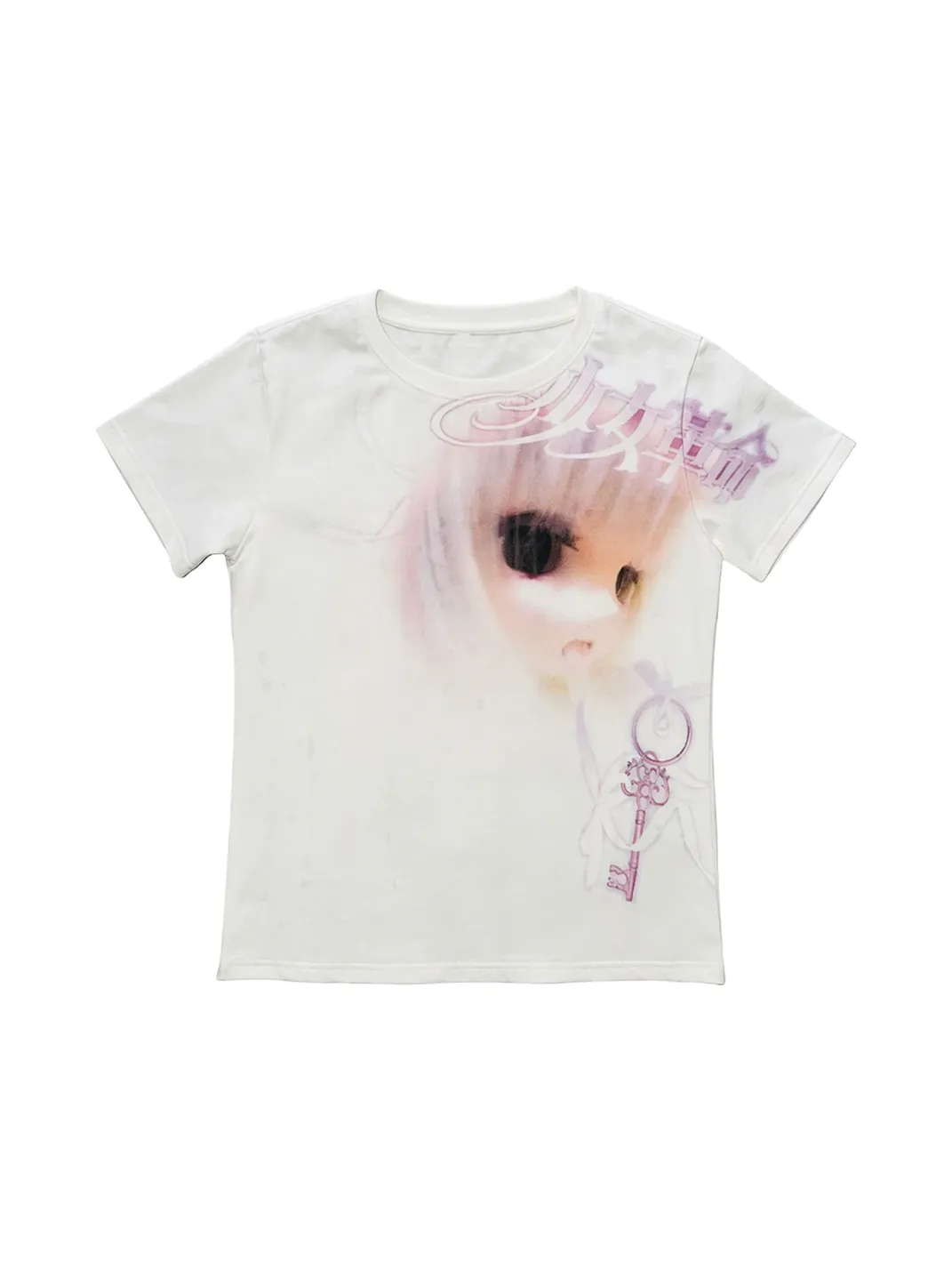 PAIKI | Girl Portrait Print T-Shirt